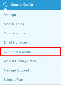 Countries States