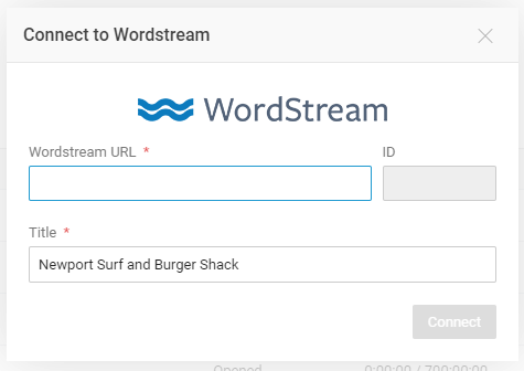wordstream connecting